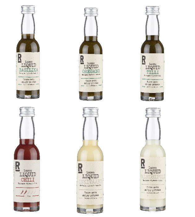Luomu Liquid mix 6 x 40 ml