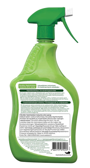 Hyönteisten torjunta-aine, 750 ml spray