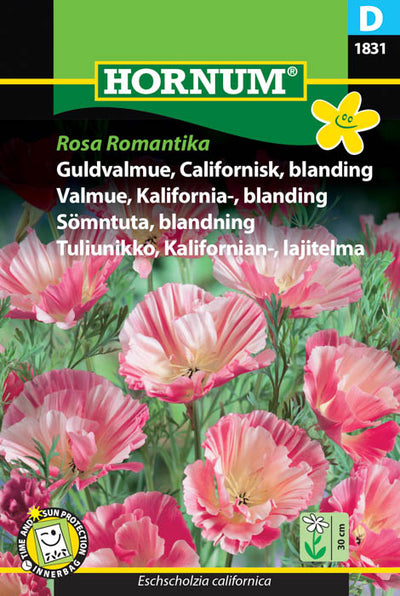 1 pss Kaliforniantuliunikko Rosa Romantika