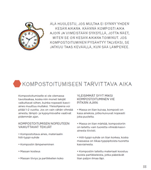 Kompostit puutarhassa -kirja