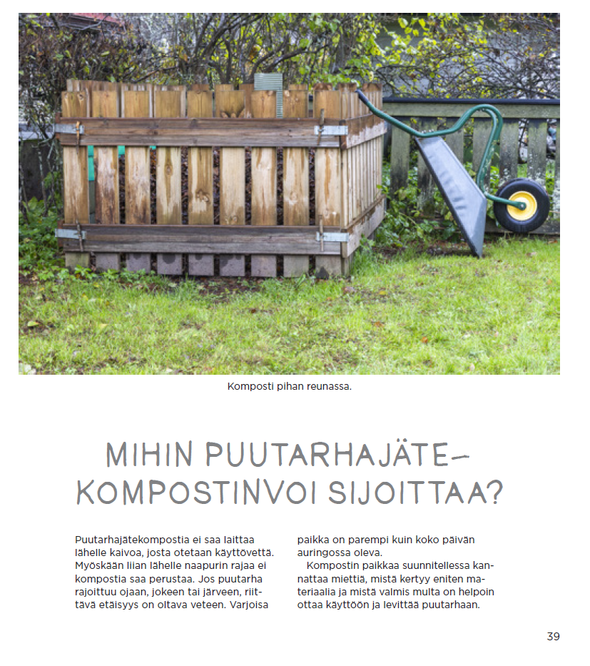 Kompostit puutarhassa -kirja