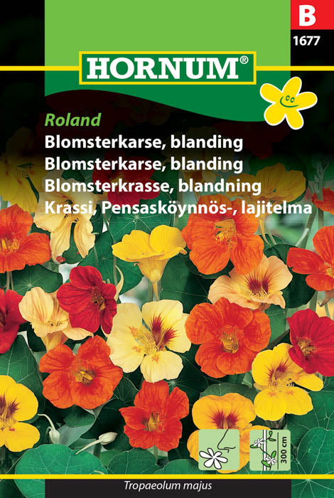 1 pss Pensasköynnöskrassi Roland, lajitelma