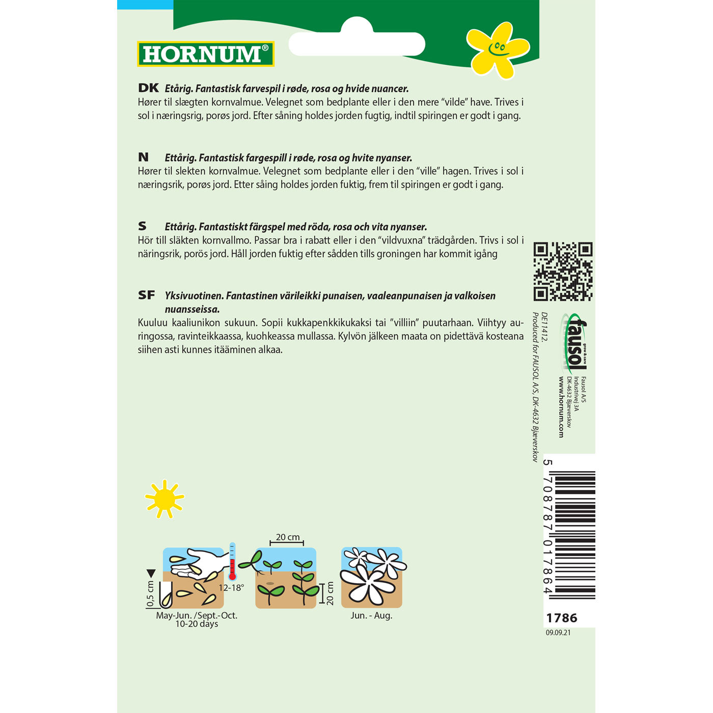 1 pss Silkkiunikko Soft Silk, lajitelma