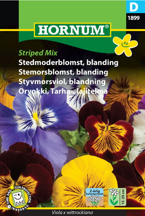 1 pss Tarhaorvokki Striped Mix