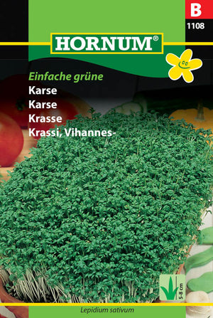 1 pss Vihanneskrassi Einfache grüne