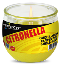 Citronella kynttilä hyönteisten karkoitukseen