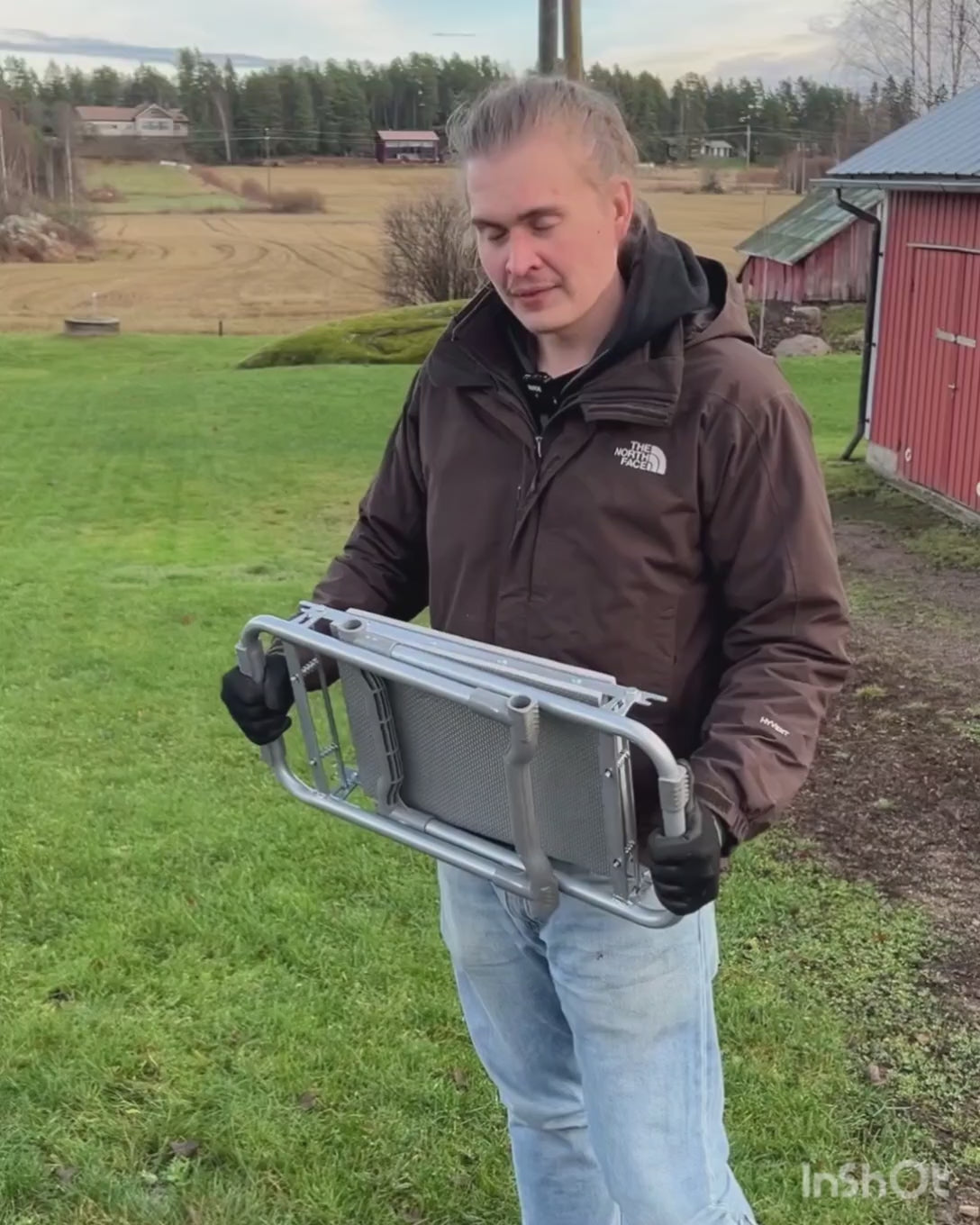 Puutarhurin Polvi-Istuin 2-in-1