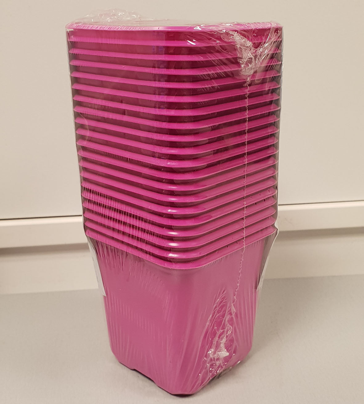 Taimiruukku 8x8 cm, pinkki 20kpl
