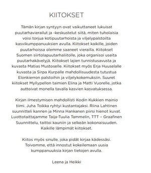 Kasvikumppanit-kirja