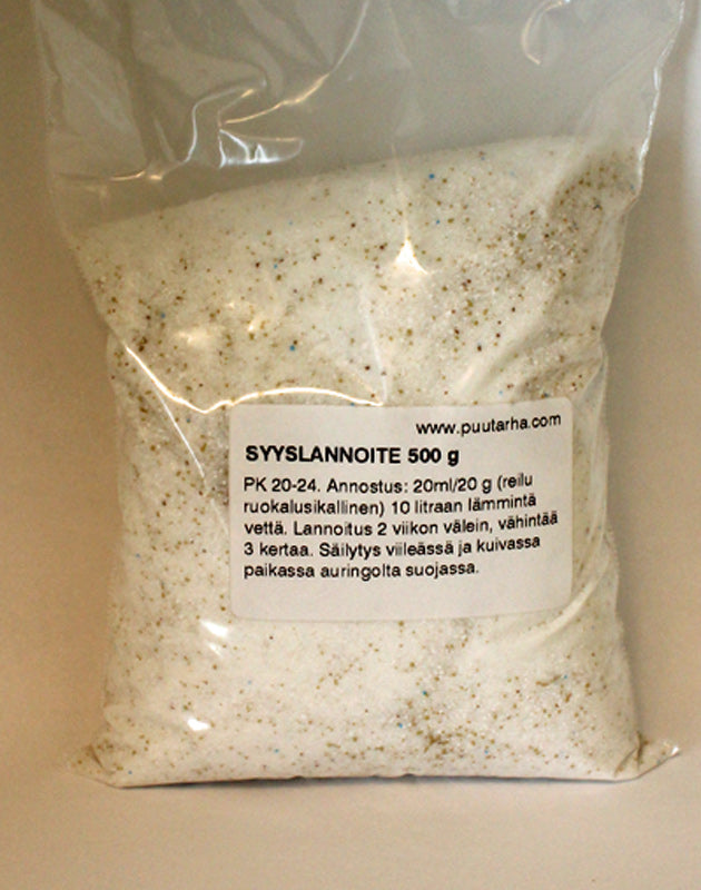 Syyslannoite 500g